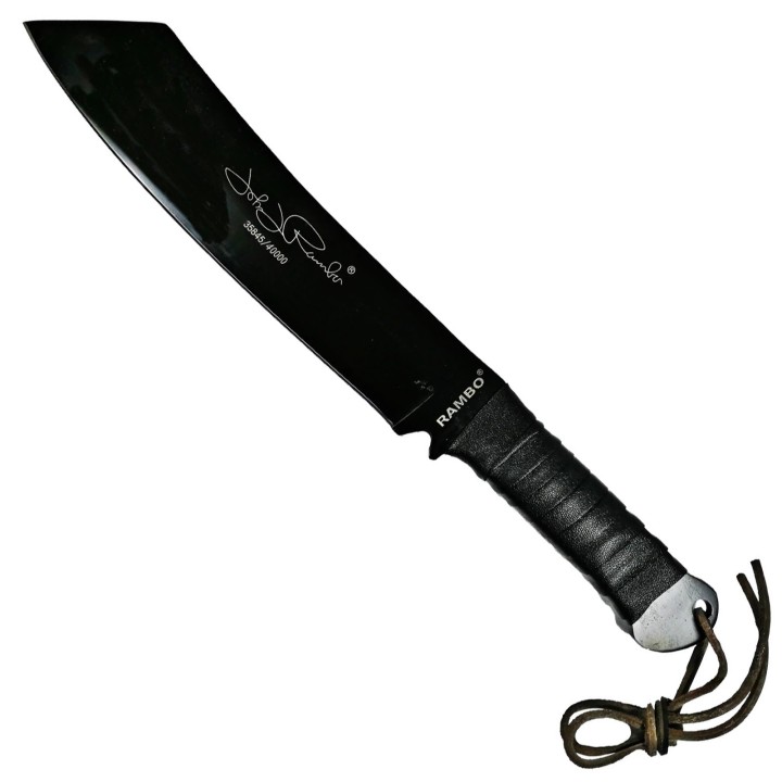 Maceta Rambo IV, Collector's Edition, 53 cm, lama 7 mm, husa