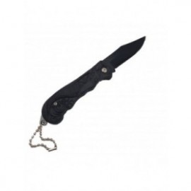 Cutit briceag varf ascutit, 16 cm, 60 g, negru
