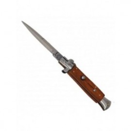 Cutit stilet, deschidere automata buton, pentru camping si vanatoare, 22 cm