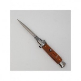 Cutit stilet, deschidere automata buton, pentru camping si vanatoare, 22 cm 2
