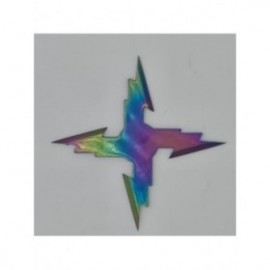 Steluta ninja pentru aruncat la tinta, fade, 4 colturi, 6 cm 2