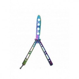 Cutit fluture Butterfly, Balisong  22.50 cm, fade, fara tais, de antrenament, model simplu