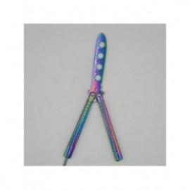 Cutit fluture Butterfly, Balisong  21 cm, fade,  fara tais, de antrenament, model crocodil 2
