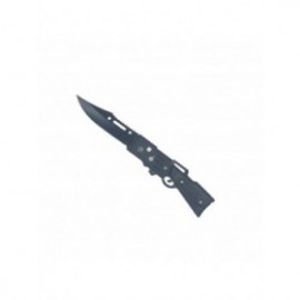 Briceag pe buton automat in forma de pistol cu emblema BATMAN