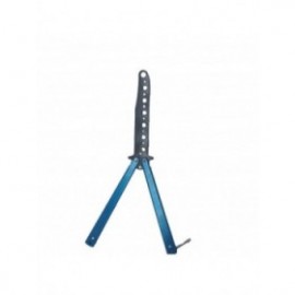 Cutit fluture Butterfly, Balisong fara tais, 20 cm, navy, model simplu