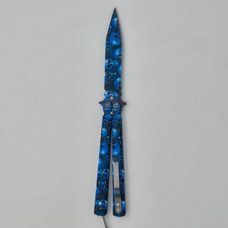 Cutit Butterfly, model cranii M3, albastru