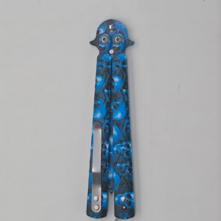Cutit Butterfly, model cranii M3, albastru