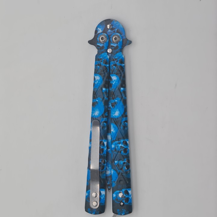 Cutit Butterfly, model cranii M3, albastru