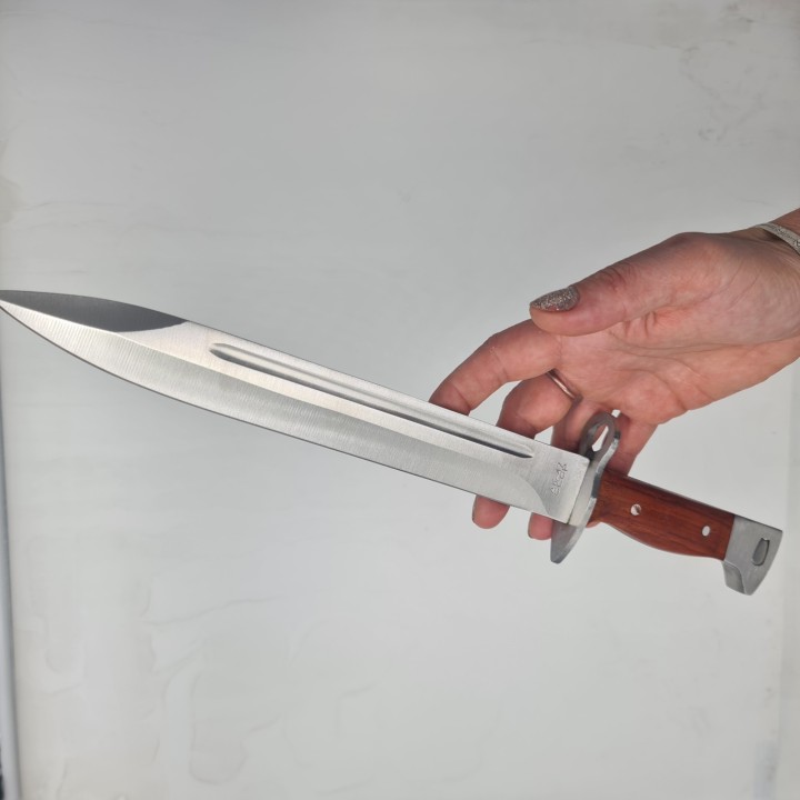 Cutit ak-47, 34cm, husa piele