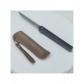 Briceag model slim, patrat, M390, 21 x 2 cm, negru 2