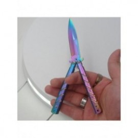 Cutit fluture, Butterfly,  cu tais, model dinamic, fade, 16 cm 2