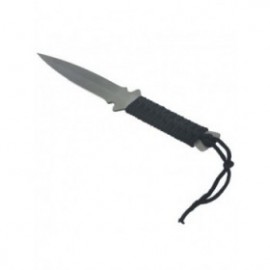 Cutit ninja de aruncat la tinta, negru, dinamic, snur