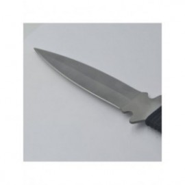 Cutit ninja de aruncat la tinta, negru, dinamic, snur 2