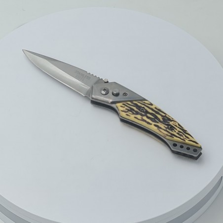 Briceag, cutit, model os, 20 cm, buton