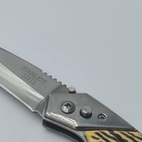 Briceag, cutit, model os, 20 cm, buton