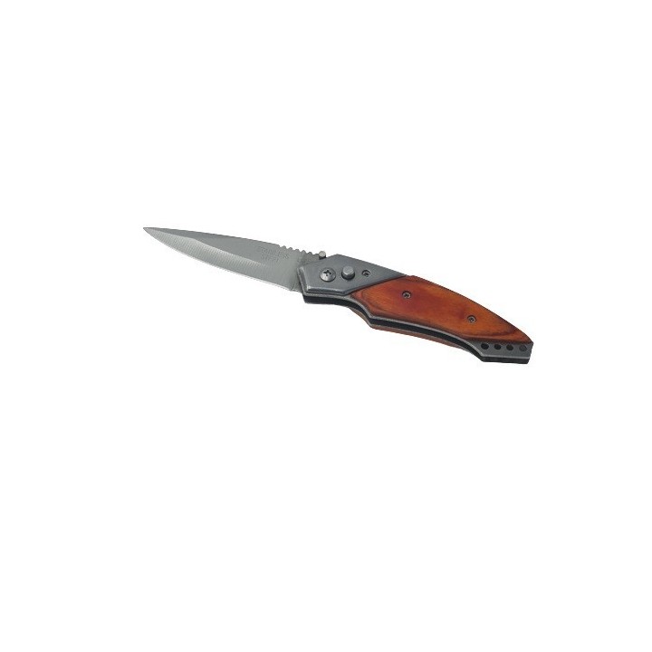 Briceag, cutit, model lemn, 20 cm, buton