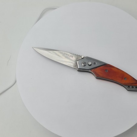 Briceag, cutit, model lemn, 20 cm, buton