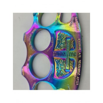 Pumnal Fade, Model "Fiat iustitia, et pereat mundus", Otel, 12.5x7x0.6 cm