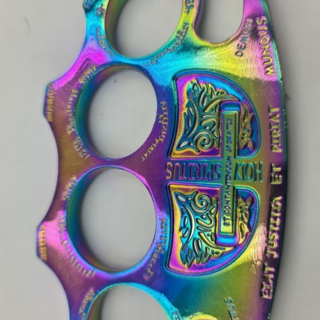 Pumnal Fade, Model "Fiat iustitia, et pereat mundus", Otel, 12.5x7x0.6 cm