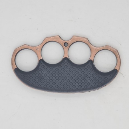 Pumnal Tip Box, Autoaparare, Maner Grip, Bronz