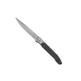Cutit Automat, Lama Stilet, 31 cm, Argintiu, Maner Cutat