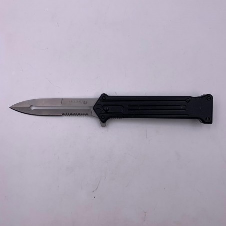 Briceag Tactic, Stealth, Deschidere Automata Rapida, Lama Zimtata, 20 cm, Gri Mat