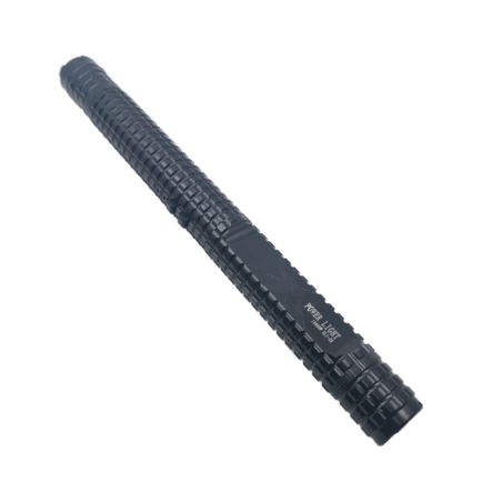 Lanterna cu Electrosoc X8, Acumulator, Lumina Puternica Led, Aluminiu, Negru, 35 cm