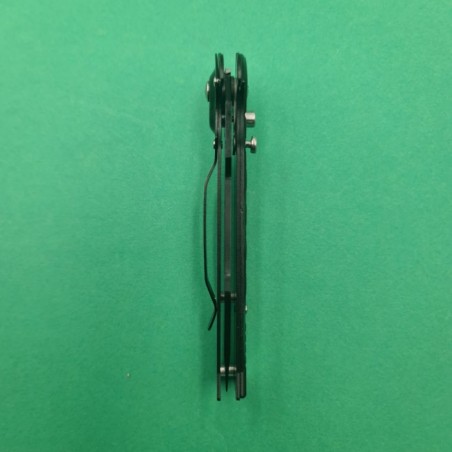 Briceag Deschidere a Lamei pe Buton, Model Romburi, Sistem Prindere Curea, Argintiu, 20 cm
