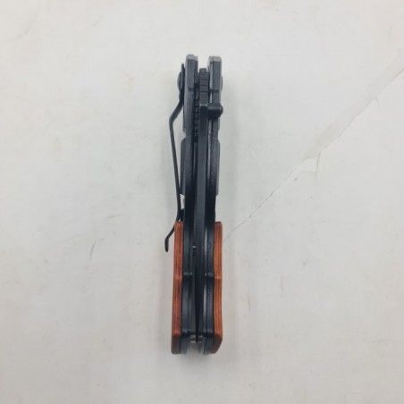 Briceag Pistol, Deschidere Manuala, Sistem Prindere Curea, Negru, 20 cm
