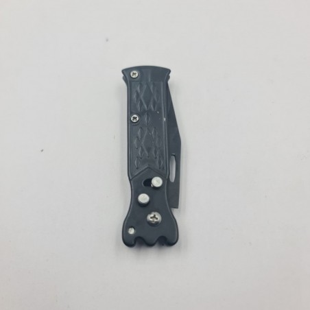 Briceag Model Romburi, Deschidere Automata pe Buton, Sistem Prindere Curea, 16 cm
