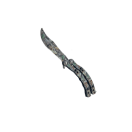 Briceag Fluture Model Toamna cu Tais, Curbat, 24 cm