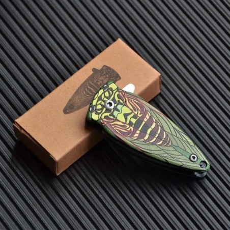 Briceag Pliabil, Model Gandac, 104x28x10mm