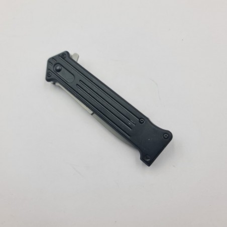 Briceag Model Sageata, Deschidere Manuala, Sistem Prindere Curea, 21 cm, Negru