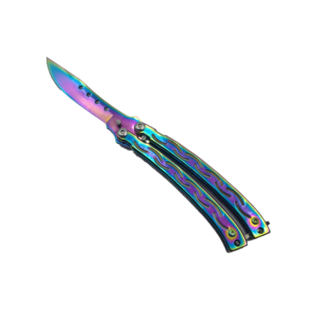 Cutit Fluture Fade, Curbat, Cu Tais, 17 cm