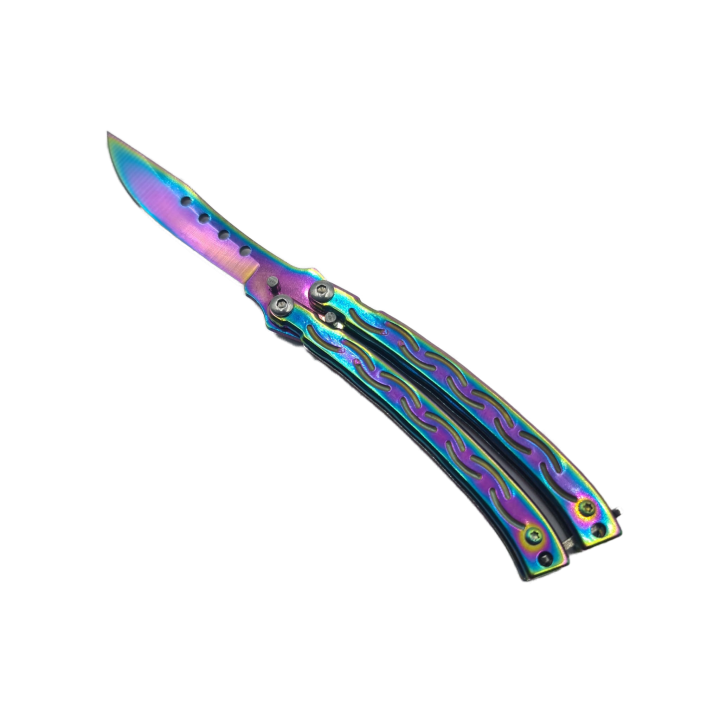 Cutit Fluture Fade, Curbat, Cu Tais, 17 cm