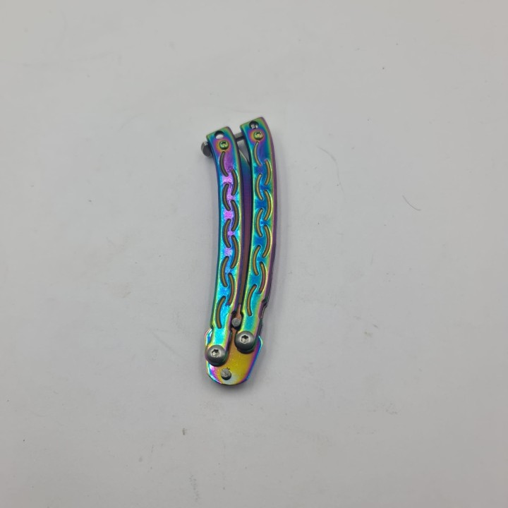 Cutit Fluture Fade, Curbat, Cu Tais, 17 cm