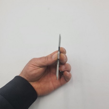 Stea Ninja Pentru Aruncat la Tinta, Husa, 7 Colturi, 10 cm, Argintiu