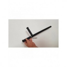 Tonfa Paza si Protectie, 60 cm, Negru 2