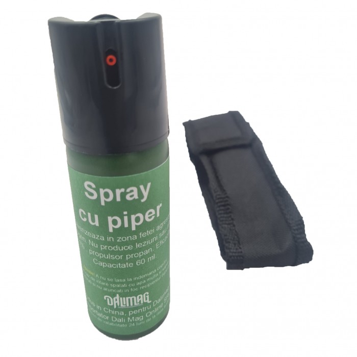 Spray Piper Lacrimogen Paralizant  Dalimag , 60 ml