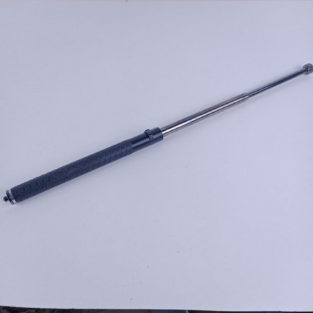 Baston Telescopic Automat, Otel, Husa, Spart Geam, Maner Anti Alunecare, 64 cm, Negru