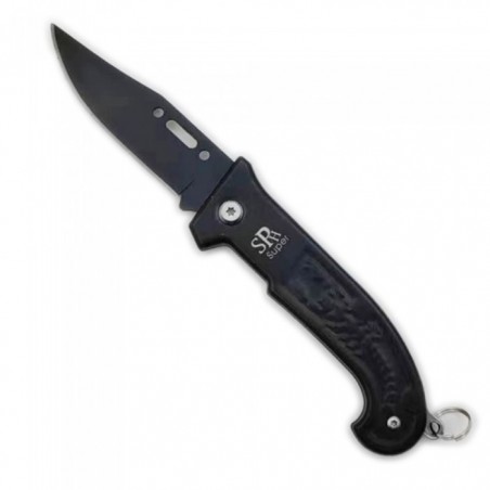Briceag de buzunar, model scorpion, negru, 16 cm