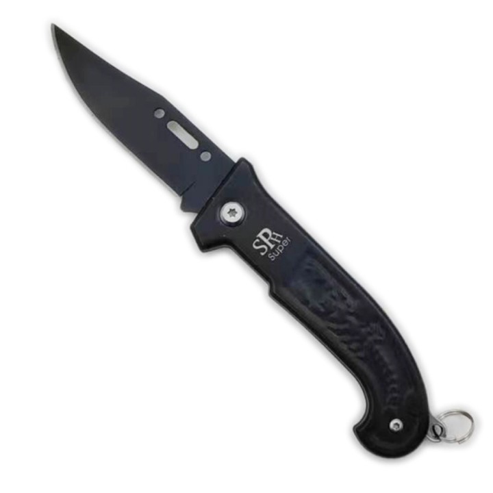 Briceag de buzunar, model scorpion, negru, 16 cm
