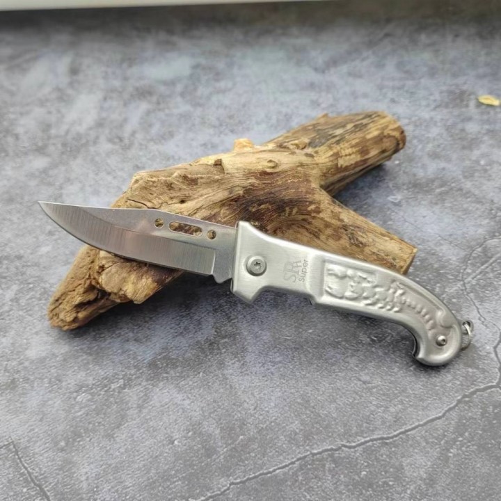 Set 4 bucati briceag de buzunar, model scorpion, 16 cm