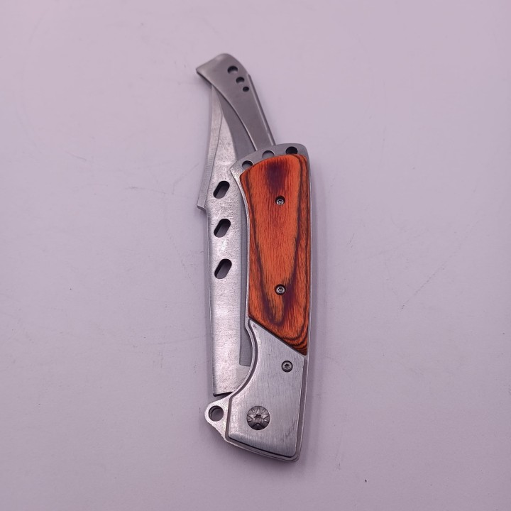 Briceag cu Deschidere Manuala, Teaca Lama, Otel, Husa, 28 cm