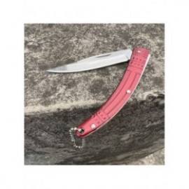 Briceag cu Deschidere Manuala, Lama Din Otel, Model De Buzunar, 16.5 Cm, Rosu 2