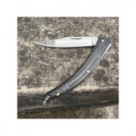 Briceag cu Deschidere Manuala, Lama Din Otel, Model De Buzunar, 16.5 Cm, Negru 2