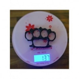 Pumnal zaruri, design compact, culoare neagra 2