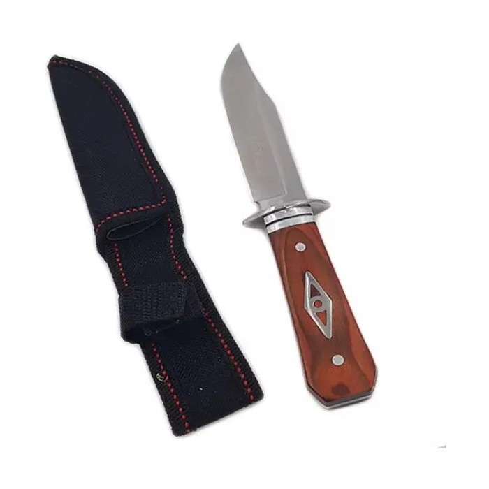 Cutit vanatoare 20 cm, maner garda, husa