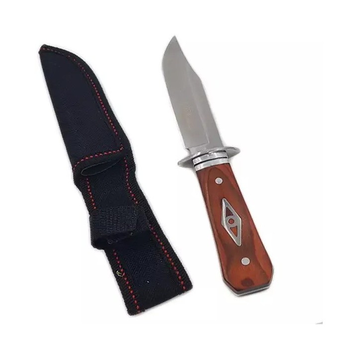 Cutit vanatoare 20 cm, maner garda, husa