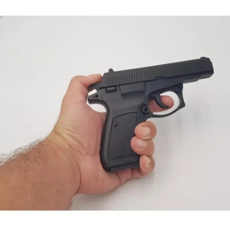 Bricheta Pistol Tip Revolver, Arma CZ 83 Calibru 7.65mm, Negru, Marime Naturala scara 1 la 1